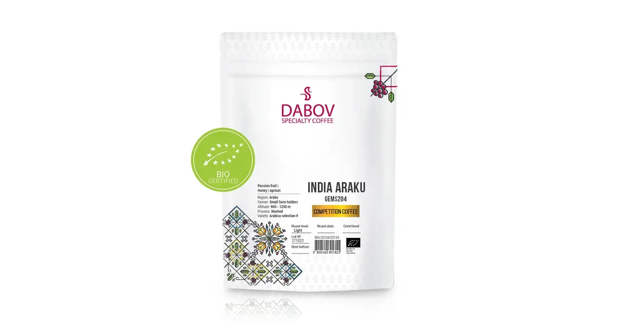 India Araku Bio Gems: Kafe specialitet me shije të theksuar frutore